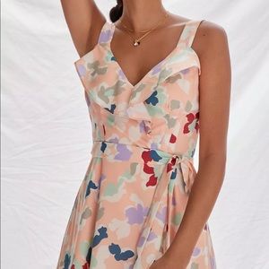Anthropologie Hutch Garden Party Wrap Midi Dress